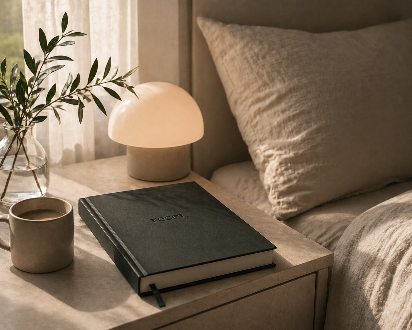 reset. journal bedside