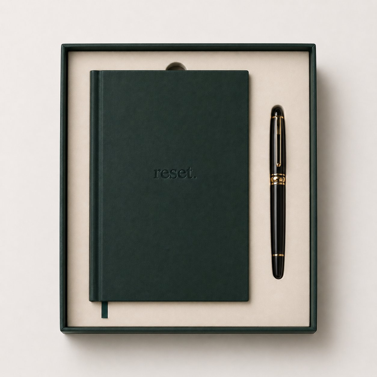 reset. journal gift set